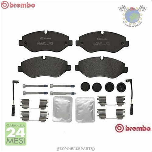 Kit pastiglie freno brembo ant - pastiglie,