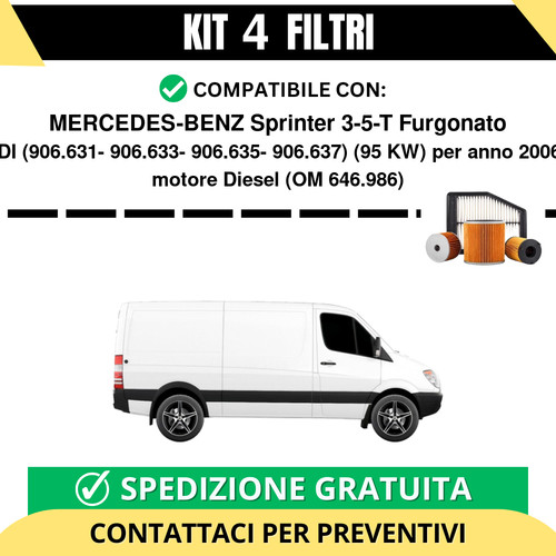Kit filtri risparmio per - 4,