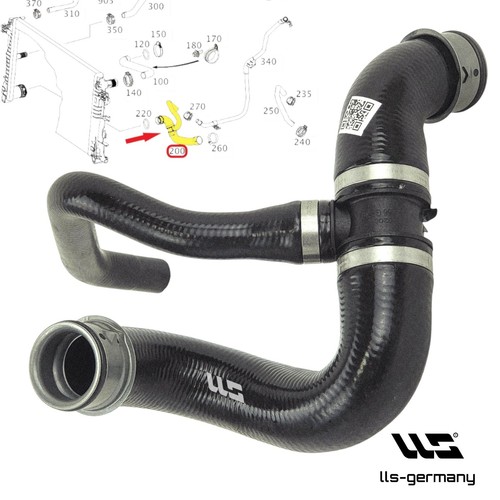 Tubo radiatore per - , mercedes